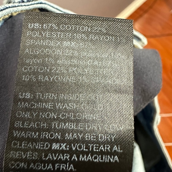 White House Black Market High Rise Everyday Soft Skinny Flare Jeans - 14 - Picture 7 of 8